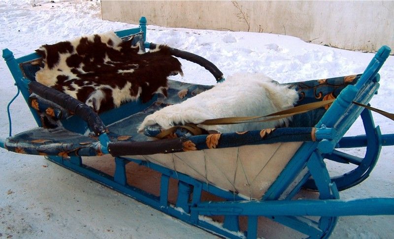 Голубые сани